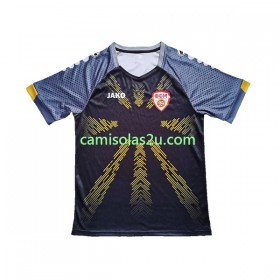 Camisolas de futebol Macedónia do Norte Equipamento 3ª 2023 Manga Curta